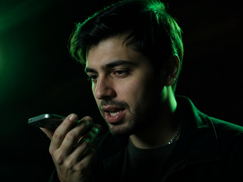 Cliente gravando um áudio longo no WhatsApp